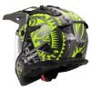 LS2 MX702 PIONEER II-06 RANGI adventure helma H-V-žlutá vel.M